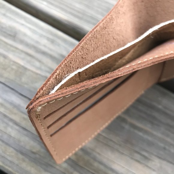 Men Wallet Bifold All Leather Card Holder Purse - Picture 13 of 13